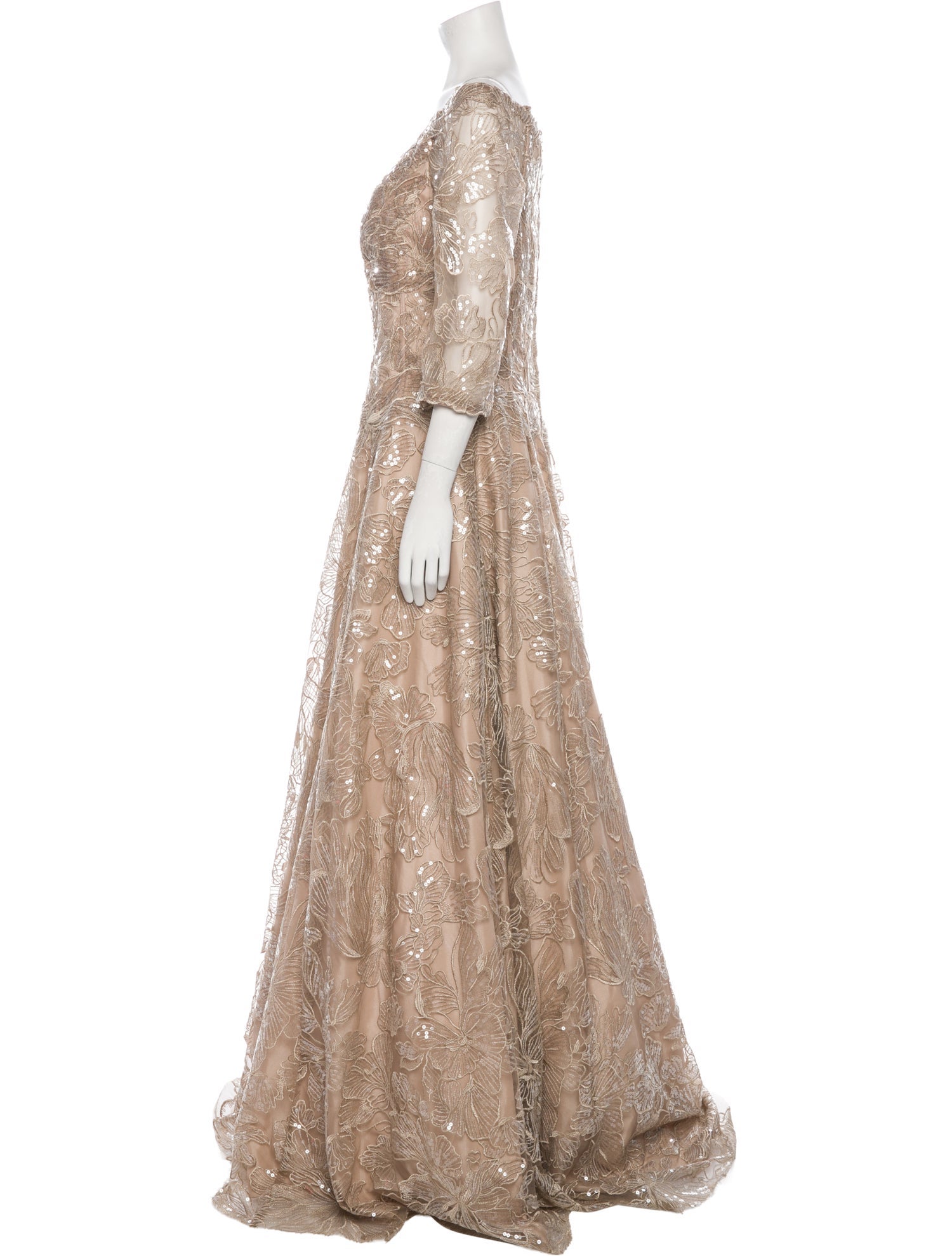 Jovani Off-The-Shoulder Long Dress